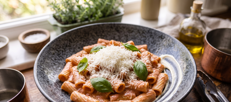 The 10-Minute Creamy Tomato Mascarpone Pasta